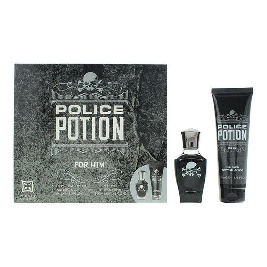 Police Potion For Him Eau De Parfum 30ml + Body Lotion 100ml Gift Set 30ml