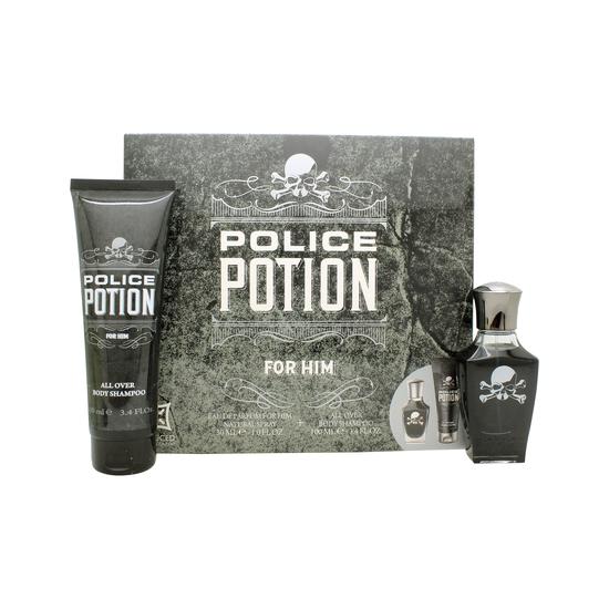 Police Potion For Him Gift Set 30ml Eau De Parfum + 100ml Shower Gel