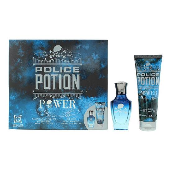 Police Potion Power Eau De Parfum 30ml + Shower Gel 100ml Gift Set For Him 30ml