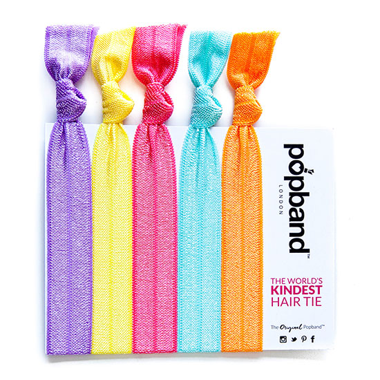 Popband London 'Pop' Hair Ties Multi Pack