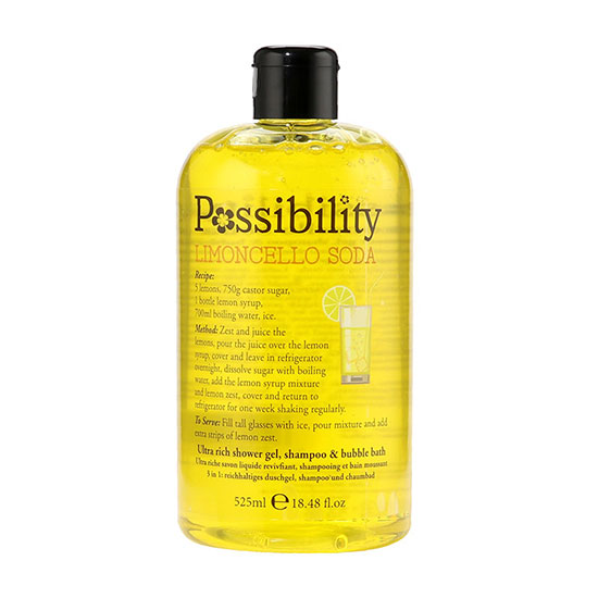 Possibility 3 In 1 Body Wash & Bath Foam Lemoncello Soda
