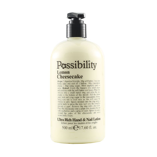 Possibility Lemon Cheesecake Hand Lotion 500ml
