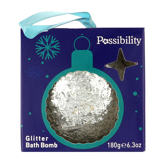 Possibility Novelty Glitter Bath Bomb Bauble