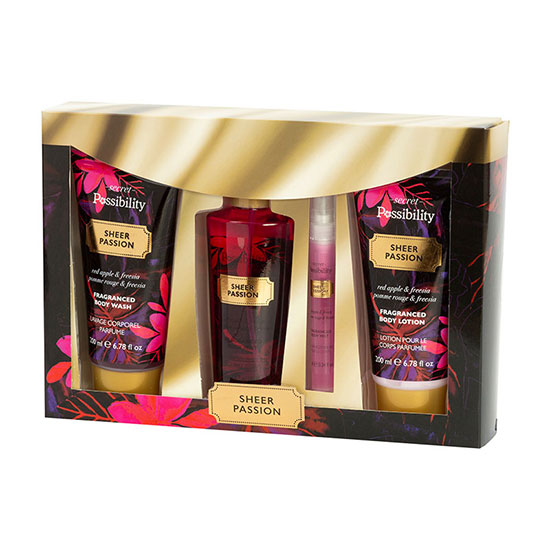 Possibility Secret Black Possibility Bath & Body Gift Set