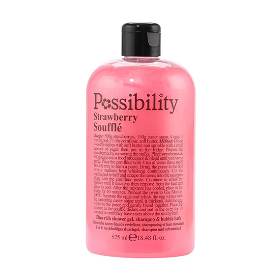 Possibility Strawberry Souffle 3in1 Body Wash & Bath Foam