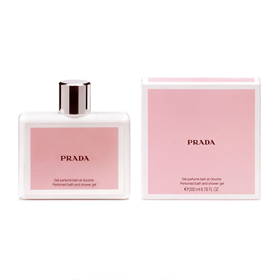 prada amber shower gel