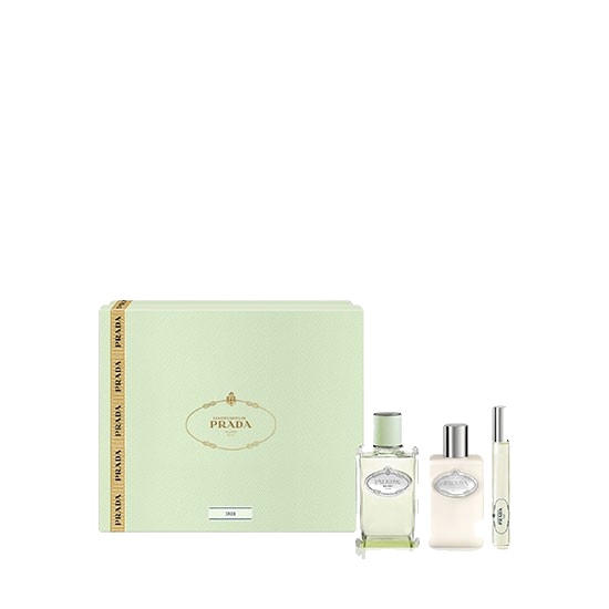 Prada Les Infusions De Prada Iris Eau De Parfum Fragrance Gift Set 100ml