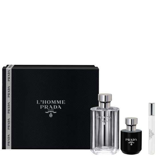 Prada L'Homme Eau De Toilette Fragrance Gift Set 100ml