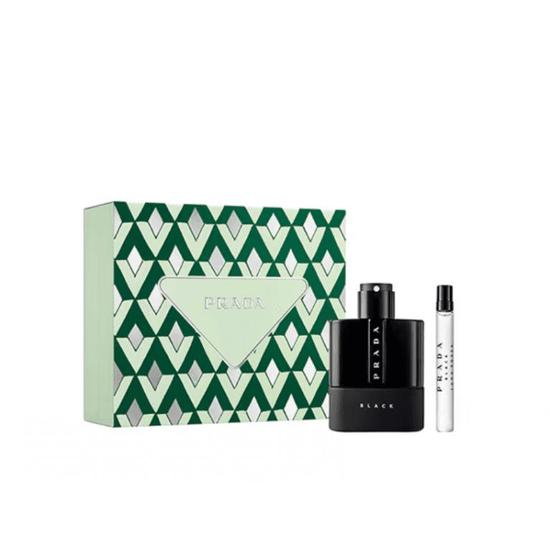Prada Luna Rossa Black 100ml Eau De Parfum+10ml Eau De Parfum Set