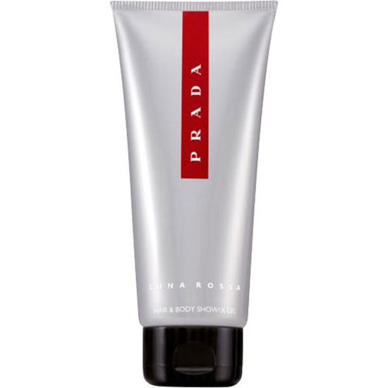 prada black body wash