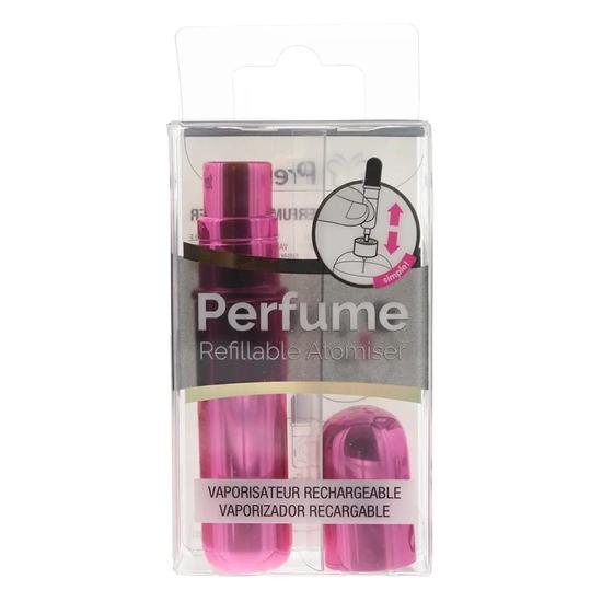 Pressit Hot Pink Refillable Perfume Bottle