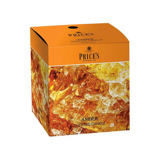 Price's Amber Boxed Jar Candle 400g
