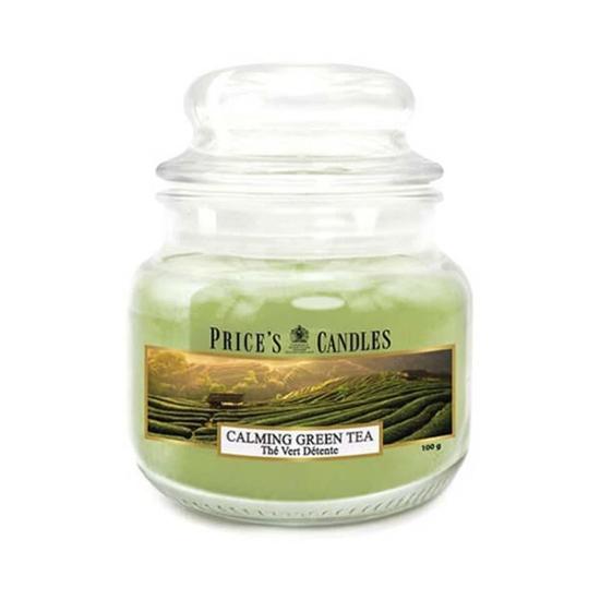 Price's Candles Prices Candles Small Jar Calming Green Tea