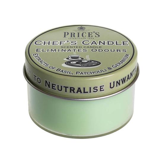 Price's Chef's Tin Candle 120g