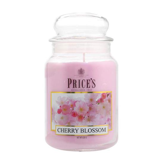Price's Cherry Blossom Large Jar Candle
