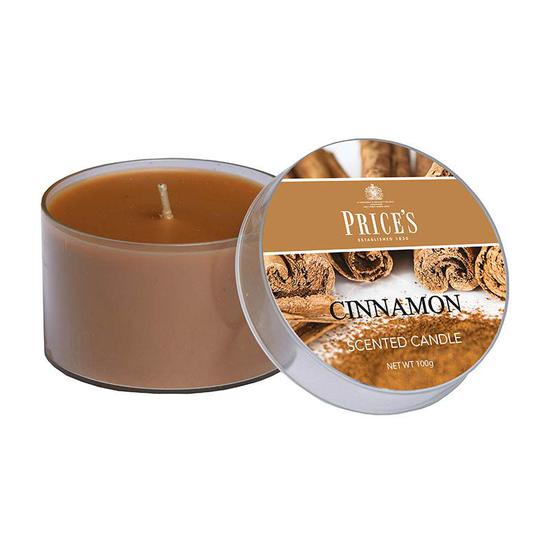 Price's Cinnamon Tin Candle 120g