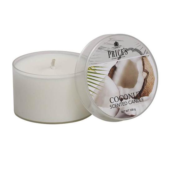 Price's Coconut Tin Candle 120g