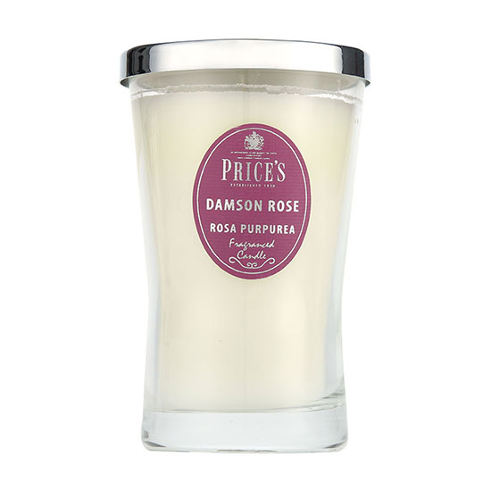 Price's Damson Rose Large Signature Candle