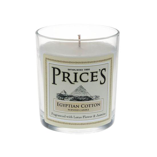 Price's Egyptian Cotton Jar Candle 400g