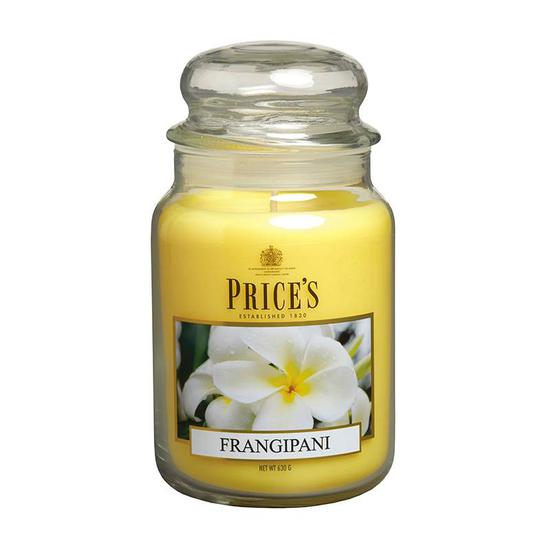 Price's Frangipani Large Jar Candle