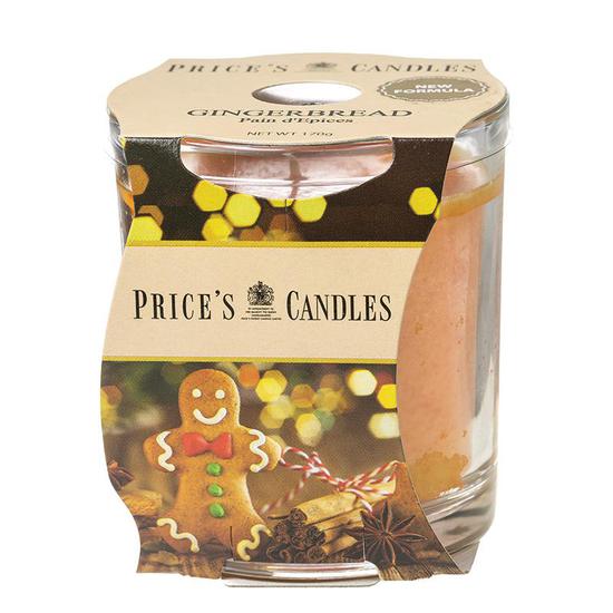 Price's Candles Gingerbread Cluster Jar Candle