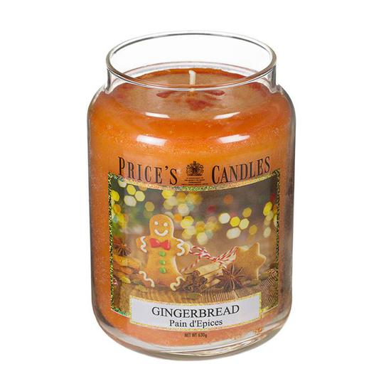 Price's Gingerbread Large Jar Candle 1kg