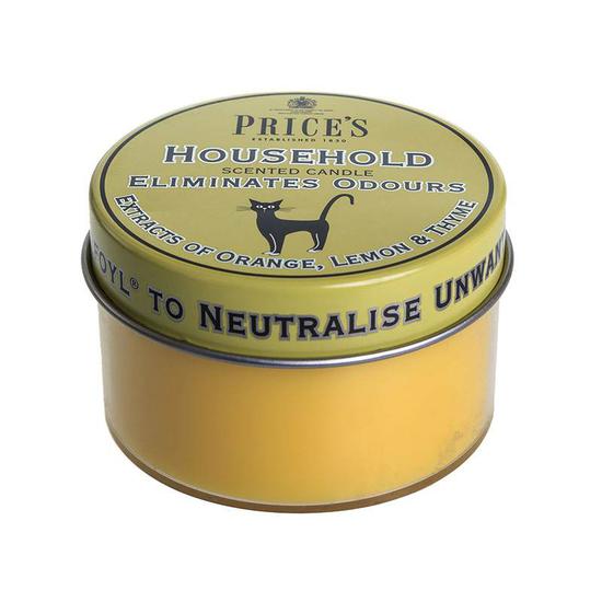 Price's Household Tin Candle 120g