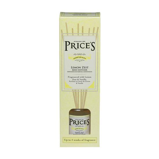 Price's Lemon Zest Reed Diffuser