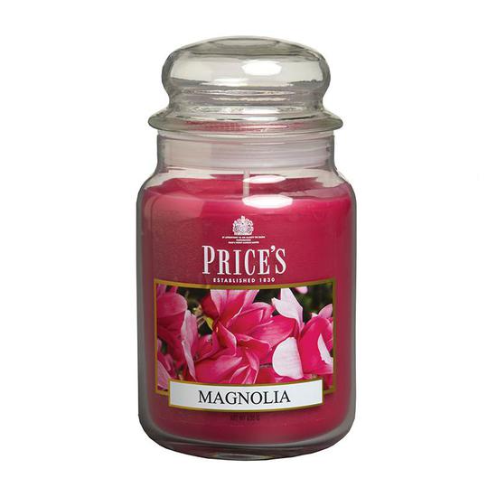 Price's Magnolia Large Jar Candle 1kg
