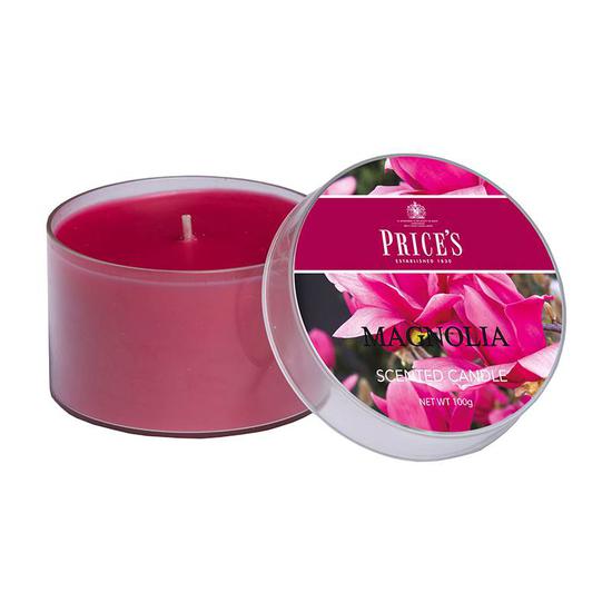 Price's Magnolia Tin Candle 120g