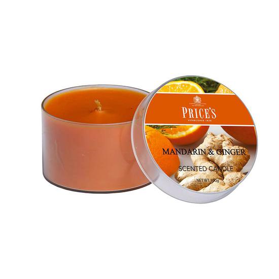 Price's Mandarin & Ginger Tin Candle 120g