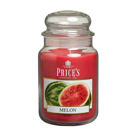 Price's Melon Large Jar Candle
