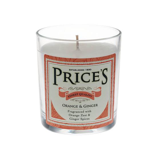 Price's Orange & Ginger Boxed Jar Candle 400g