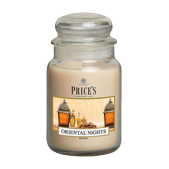 Price's Candles Oriental Nights Large Jar Candle 1kg