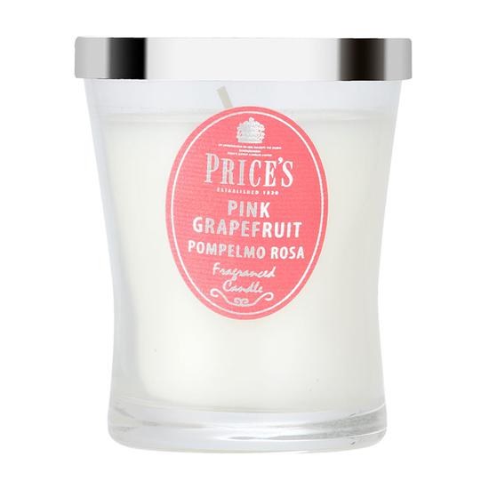 Price's Pink Grapefruit Medium Signature Candle
