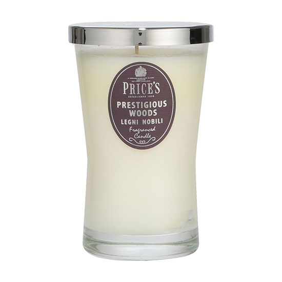 Price's Prestigious Woods Large Signature Candle
