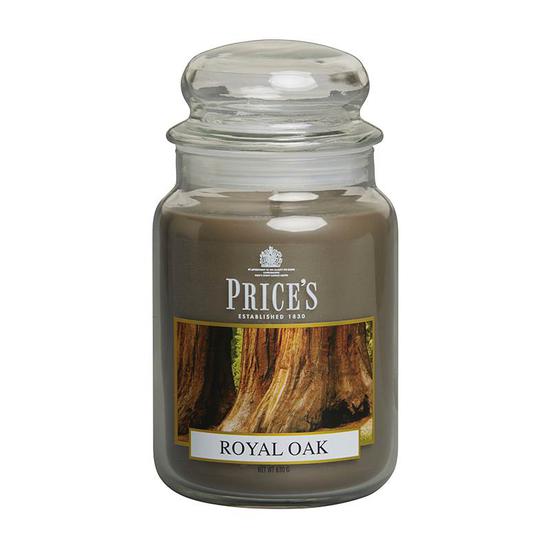 Price's Royal Oak Large Jar Candle 1kg