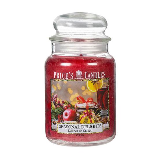 Price's Seasonal Delights Large Jar Candle