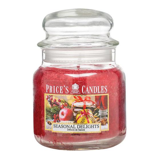 Price's Candles Seasonal Delights Medium Jar Candle