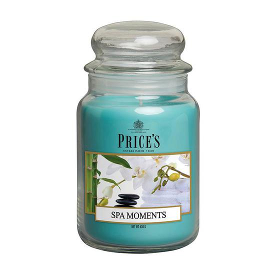 Price's Spa Moments Large Jar Candle 1kg