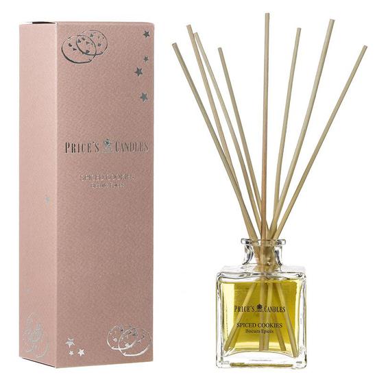 Price's Candles Spiced Cookies Luxury Reed Diffuser