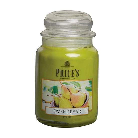 Price's Sweet Pear Large Jar Candle