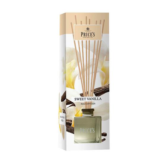 Price's Candles Sweet Vanilla Reed Diffuser 100ml