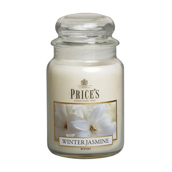 Price's Candles Winter Jasmine Large Jar Candle