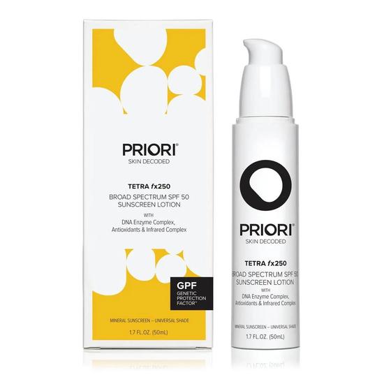 Priori TETRA Broad Spectrum SPF 50 With Universal Skin Tint