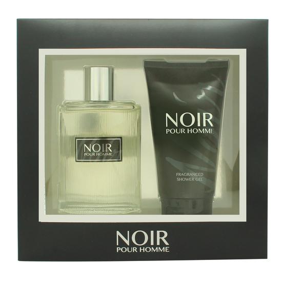 Prism Parfums Noir Pour Homme Gift Set 100ml Eau De Toilette + 150ml Shower Gel
