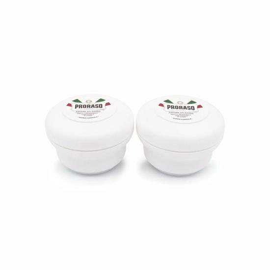 Proraso 2 x Proraso Shaving Soap In A Bowl Sensitive Skin 150ml (Imperfect Box)