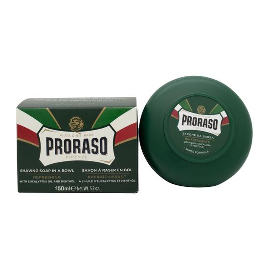 Proraso Eucalyptus & Menthol Shaving Soap In A Bowl