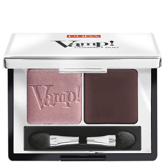 PUPA Vamp! Compact Eyeshadow Duo Silver Stone