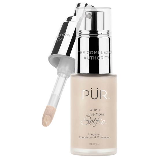 PÜR 4-in-1 Love Your Selfie Longwear Foundation & Concealer LN6